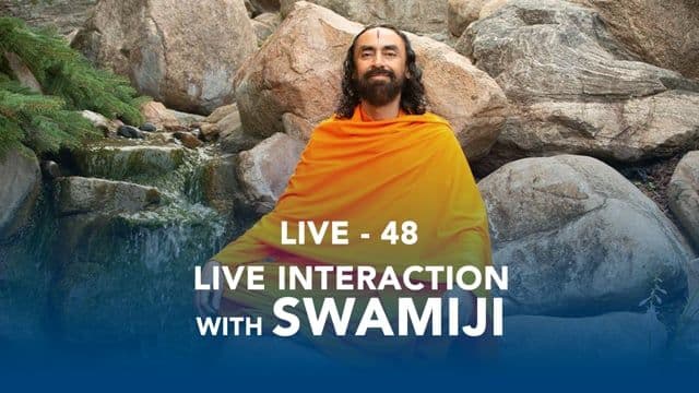 SMEx Session 48 - Live Interaction with Swamiji