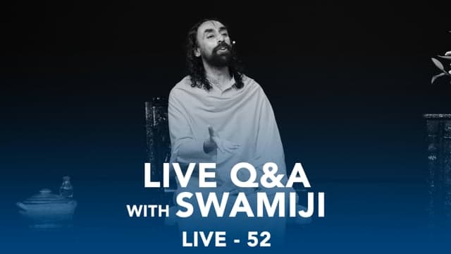 SMEx Session 52 - Live Q&A with Swamiji