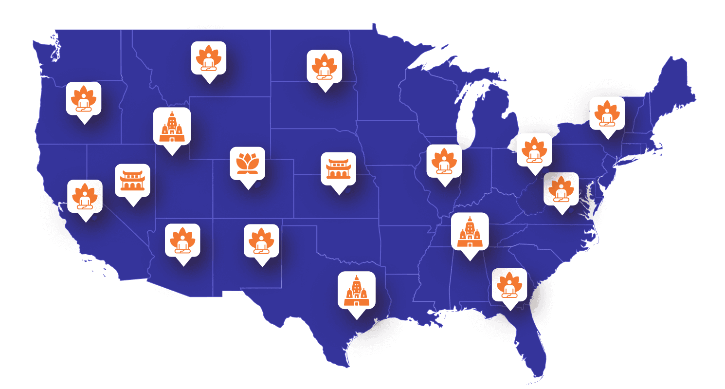 JKYog Centers across the United States
