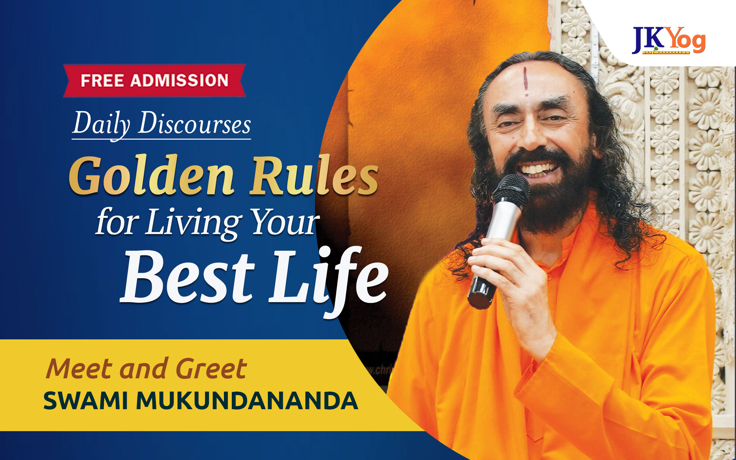 Swami Mukundananda 2023 Programs in USA