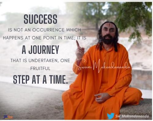 "Swami Mukundananda ji's Quote on how to Bounce Back From Failure"