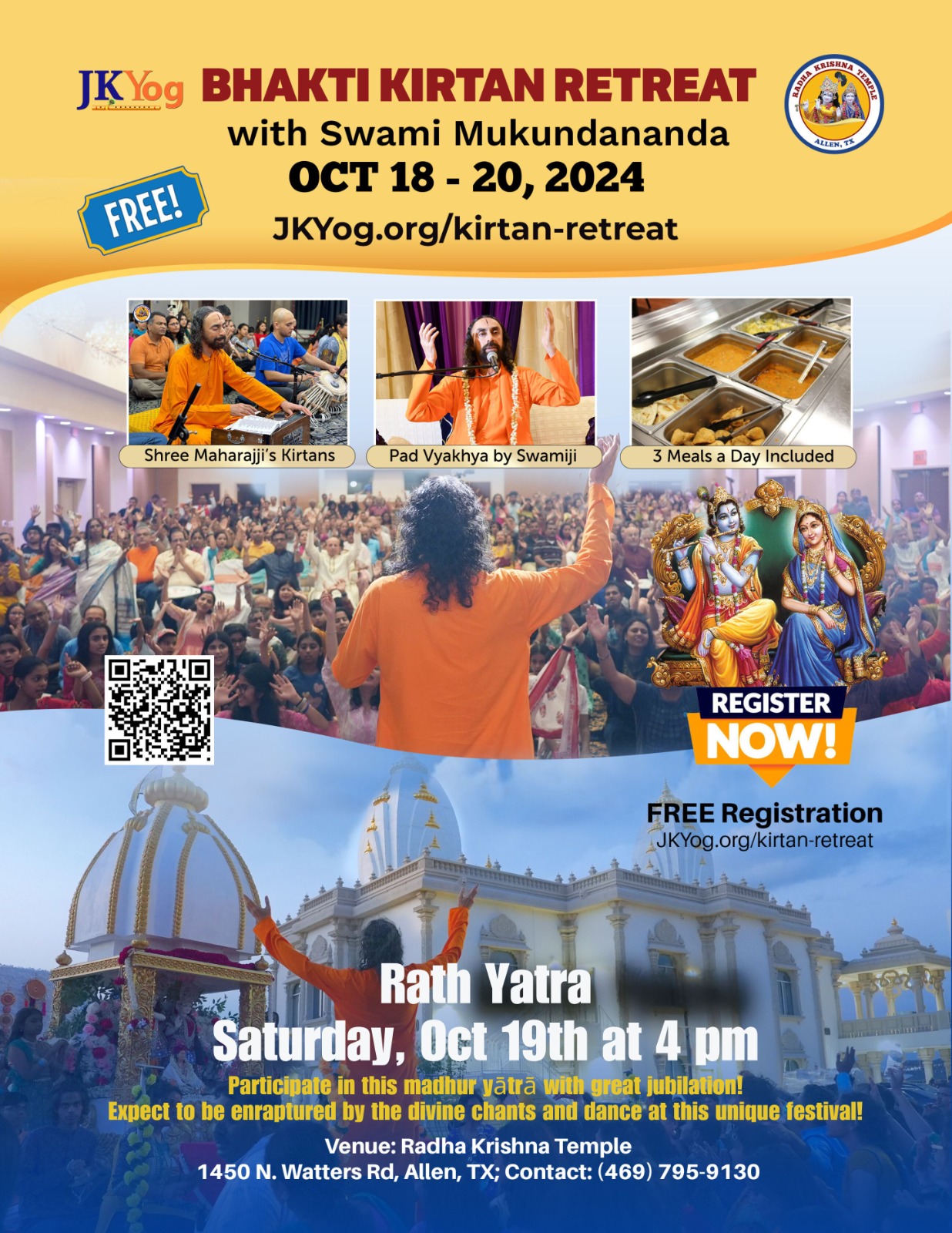 JKYog Bhakti Kirtan Retreat with Swamiji