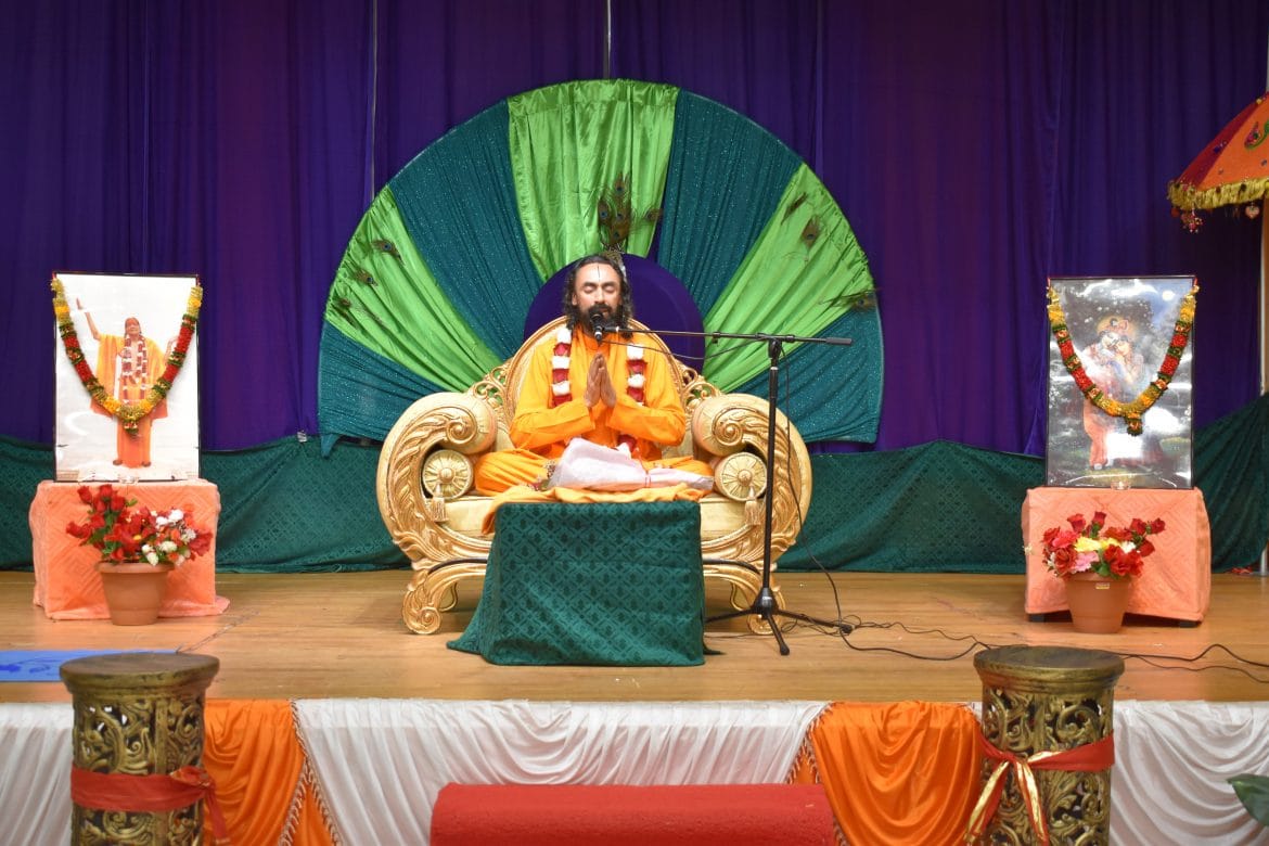 CT welcomes Swami Mukundananda