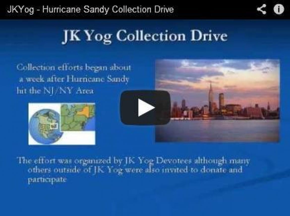 hurricane sandy colletion drive