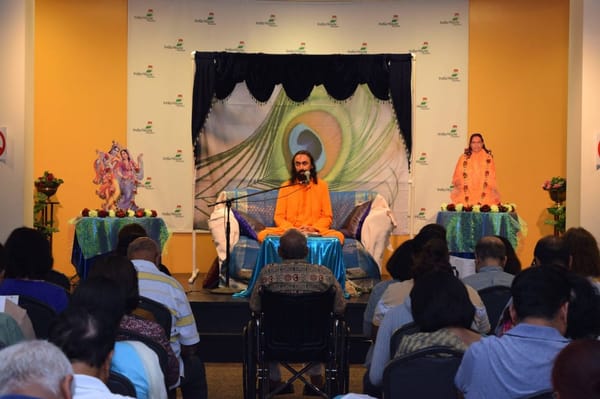 Houston, TX Hosts Swami Mukundananda