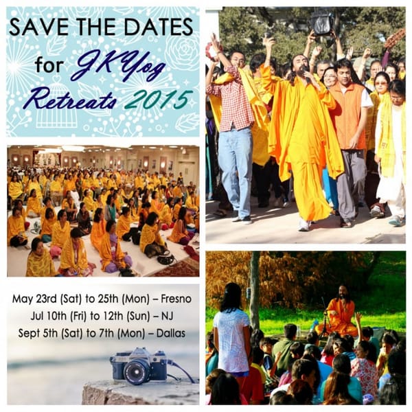 Relax, Recharge, Rejoice – Join JKYog Retreats 2015