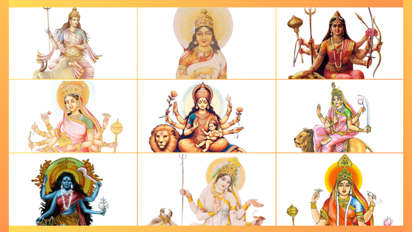 Nine Forms of Goddess Durga Worshipped During Navratri