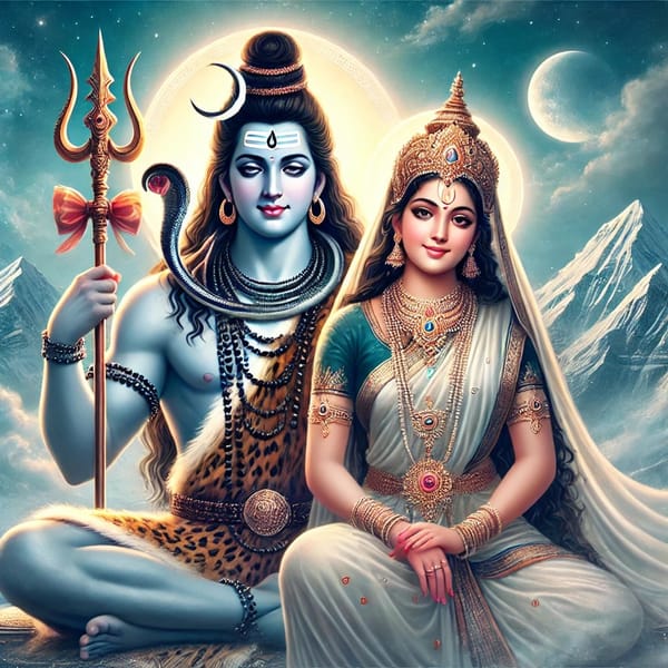 The Divine Story of Goddess Parvati and Lord Shiva: A Journey of Devotion, Destiny, and Austerities