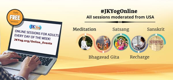 #JKYogOnline: Be Blissful Anywhere, Anytime!