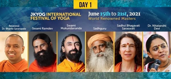 Day 1 International Festival of Yoga: Yoga for Success