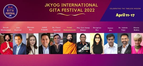 Gita Festival: Influencers Chat with Swami Mukundananda