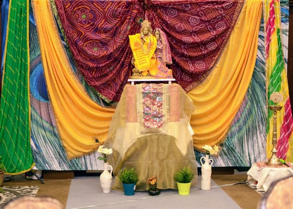 Diwali Gala Kickstarts the Radha Krishna Temple Project of North Carolina