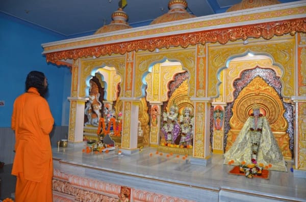 Swamiji visits Radha Govind Dham Karanjia, Odisha