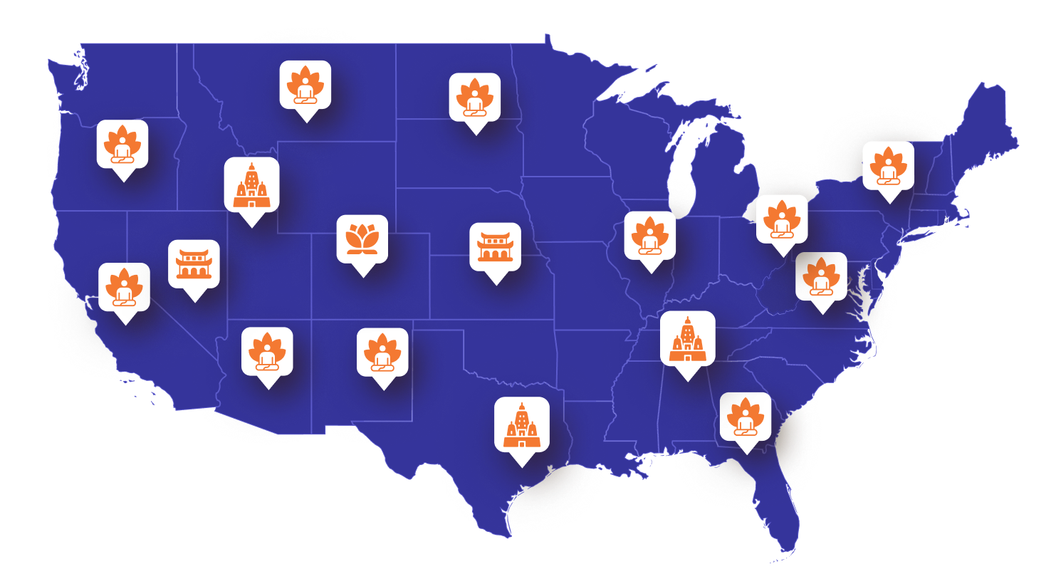 JKYog Centers across the United States